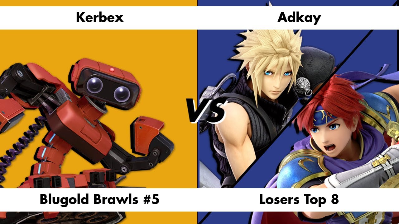 Kerbex (R.O.B) vs. PRX/RT Adkay (Cloud/Roy) - Losers Top 8 | Blugold Brawls #5
