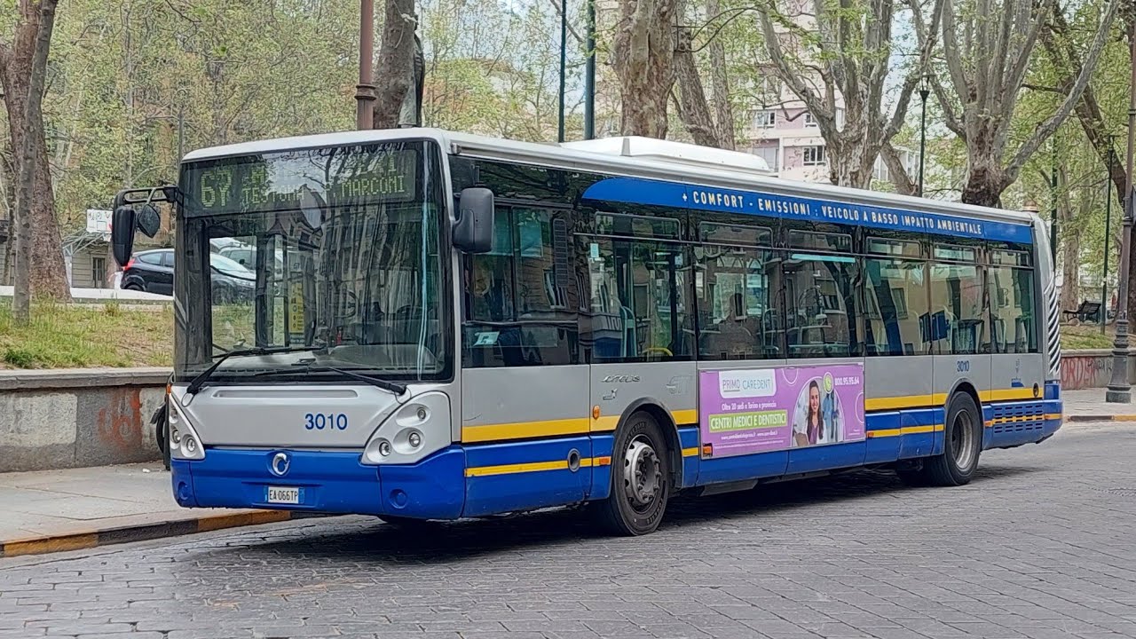 [4K] 🇮🇹 GTT linea 67 vettura 3010 (2023)