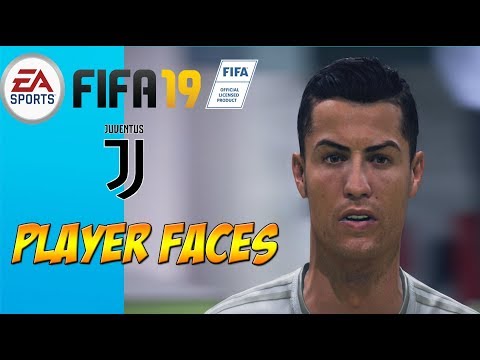 FIFA 19 - Juventus Player Faces