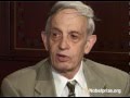 Dr. John Nash on his life before and after the Nobel Prize