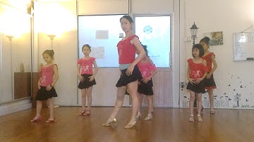 Salsa performance new steps for kids on 29 Oct 2016