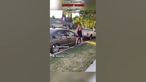 Ranking Satisfying Instant Karma Moments (Karen edition) #ranking #satisfying #instantkarma #karen