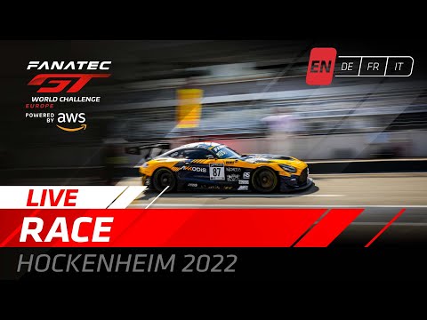 LIVE | Race | Hockenheim | Fanatec GT World Challenge Europe Powered by AWS 2022 (English)