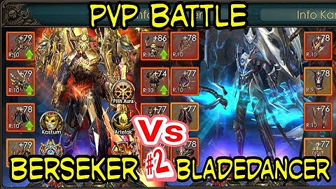 Legacy of Discord - Epic Battle Berseker (250m) vs bladedancer(243m)