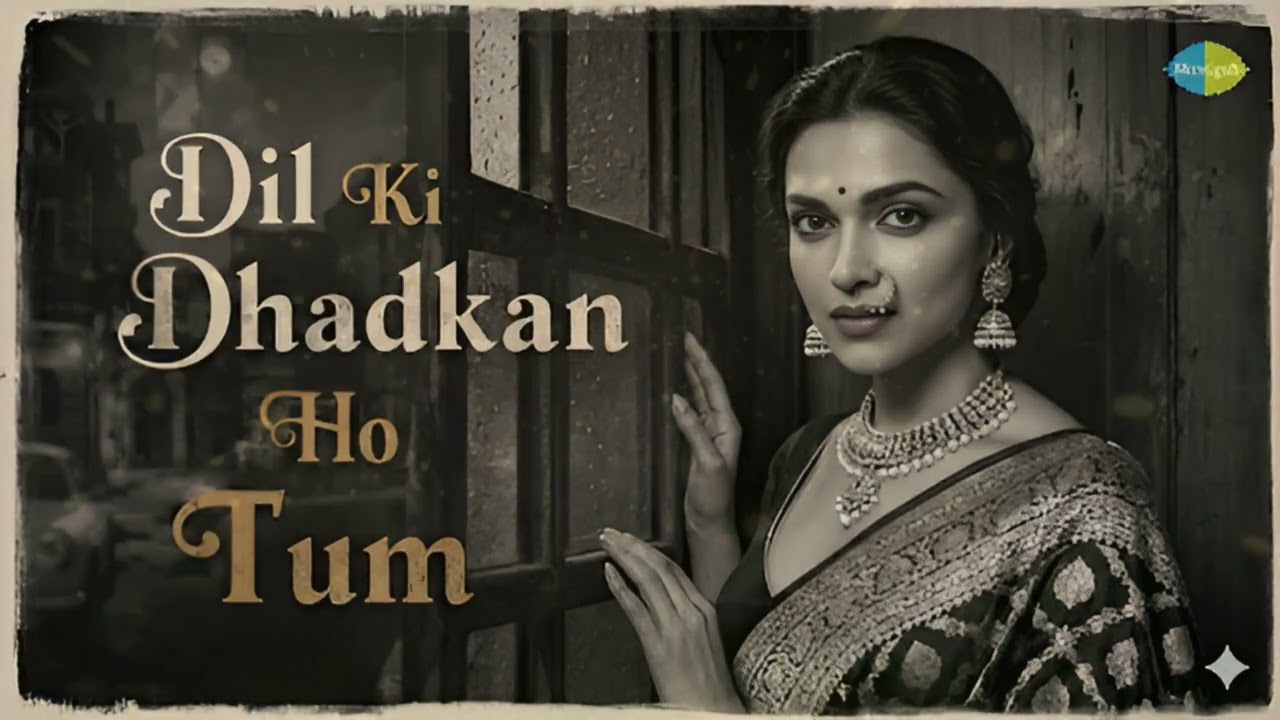 Dil Ki Dhadkan Ho Tum ❤️ | 90s Romantic Love Song | Old Bollywood Vibe