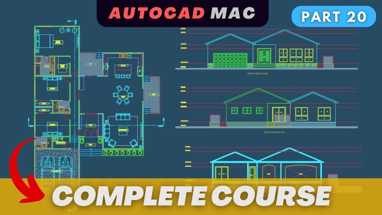 AutoCAD Blocks Library & Dynamic Blocks Autocad 2023 Mac From Zero