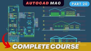 AutoCAD Blocks Library & Dynamic Blocks | Autocad 2023 Mac - From Zero To Hero - Part 20