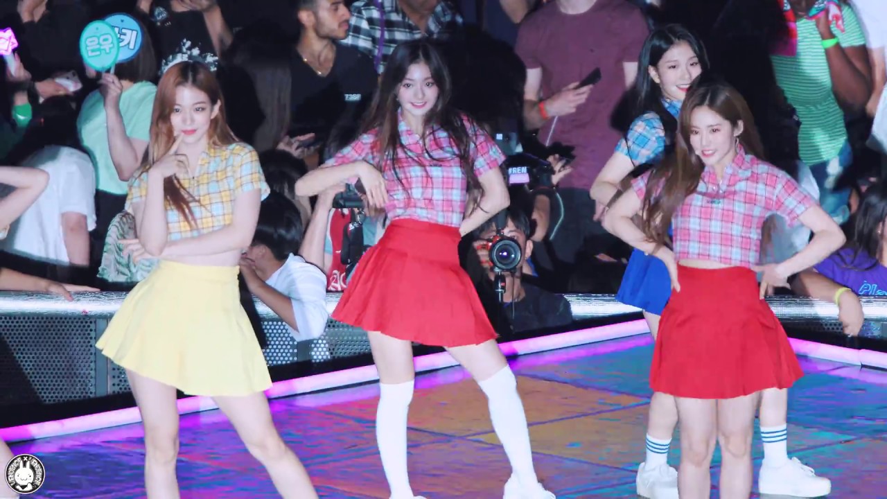 [4K] 180901 프로미스나인 이나경 직캠 'Oh(소녀시대)' fromis_9 Fancam @2018 인천 K-POP 콘서트 인천문학경기장 By 벤뎅이