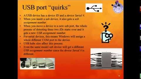 USB, RS-232, RS-485 and Windows Quirks!