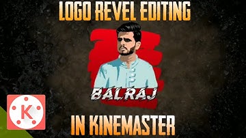 How to make Quick Impact Logo Reveal Animation In @KineMaster  ||