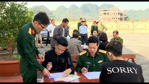 Hoa Lư thực hiện tốt các bước công tác tuyển quân