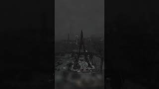 Babel Tower: My 360° Fortress at Red Rocket 🚀 #fallout4 #fallout4settlement #shorts