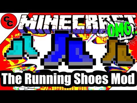 Minecraft Mods The Running Shoes Mod 1 12 2 Youtube - fast running shoes roblox