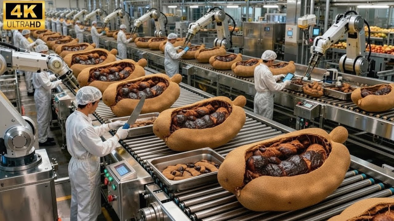 Inside a Modern Tamarind Factory From Raw Tamarind Pods to Concentrated Paste Full Process