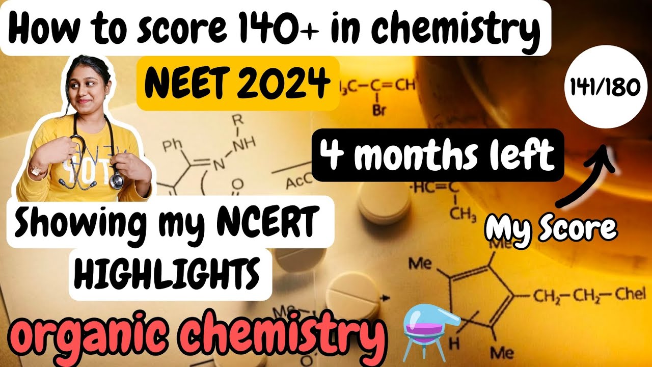 How to score 140+ in NEET 2024 Organic chemistry strategy🔥/Showing my ...