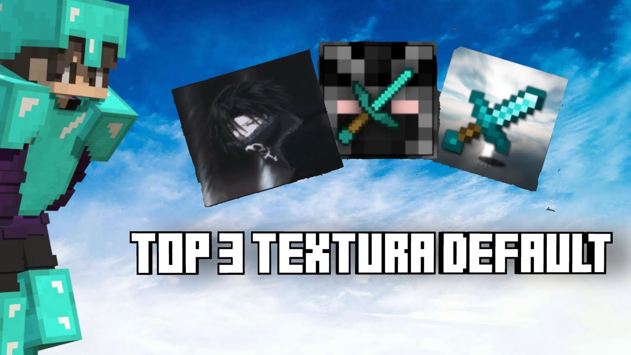 TOP 3 TEXTURA DEFAULT | GAMEPLAY SKYWARS 90 FPS