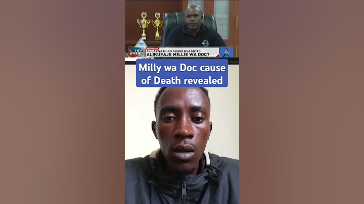 Milly wa Doc cause of death revealed #millywadoc #shorts
