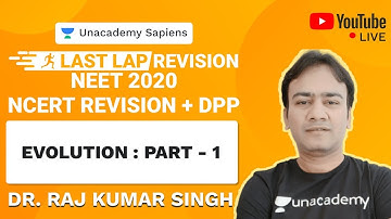 Last Lap NCERT Revision and DPP | Evolution: Part - 1 | NEET 2020 | Biology