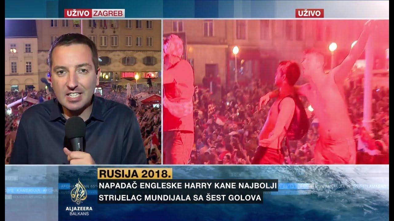 Hrvatska u finalu SP-a, ludilo u Zagrebu