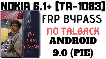 nokia ta 1083 frp 9.0 Talkback not working 2019 Google Account bypass Android Pie| BY GSM PAVAN