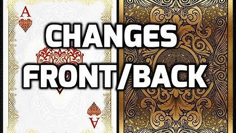 how to do advanced card switch (switches front/back) cards switch tutorial new dimension card tricks