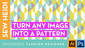 How to Make a Pattern Swatch in Illustrator from an Image