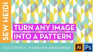 How to Make a Pattern Swatch in Illustrator from an Image