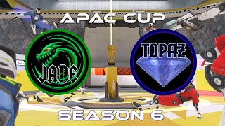 TOPAZ vs JADE | APAC CUP - SEASON 6 WEEK 6 | HYPER DASH  VR