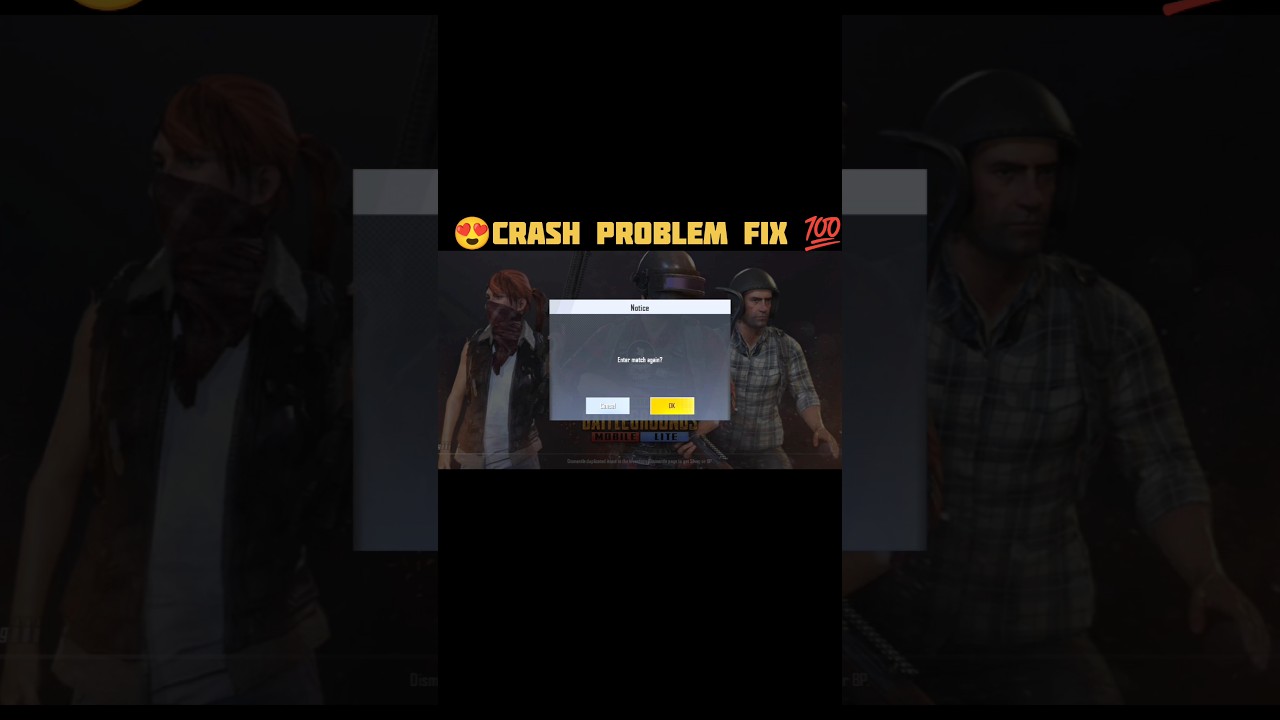 💯PERCENT FIX 🧑‍🔧HOW TO FIX PUBG MOBILEL LITE CRASH LOBBY/PROBLEM 