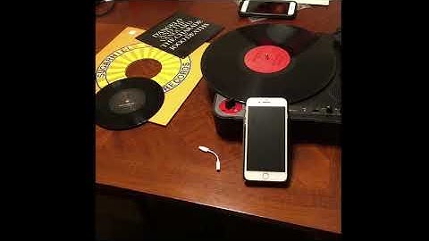 Sampling Vinyl into your phone (Beatmaker2)