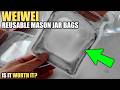 I Tried the weiwei Reusable Mason Jar Bags Review