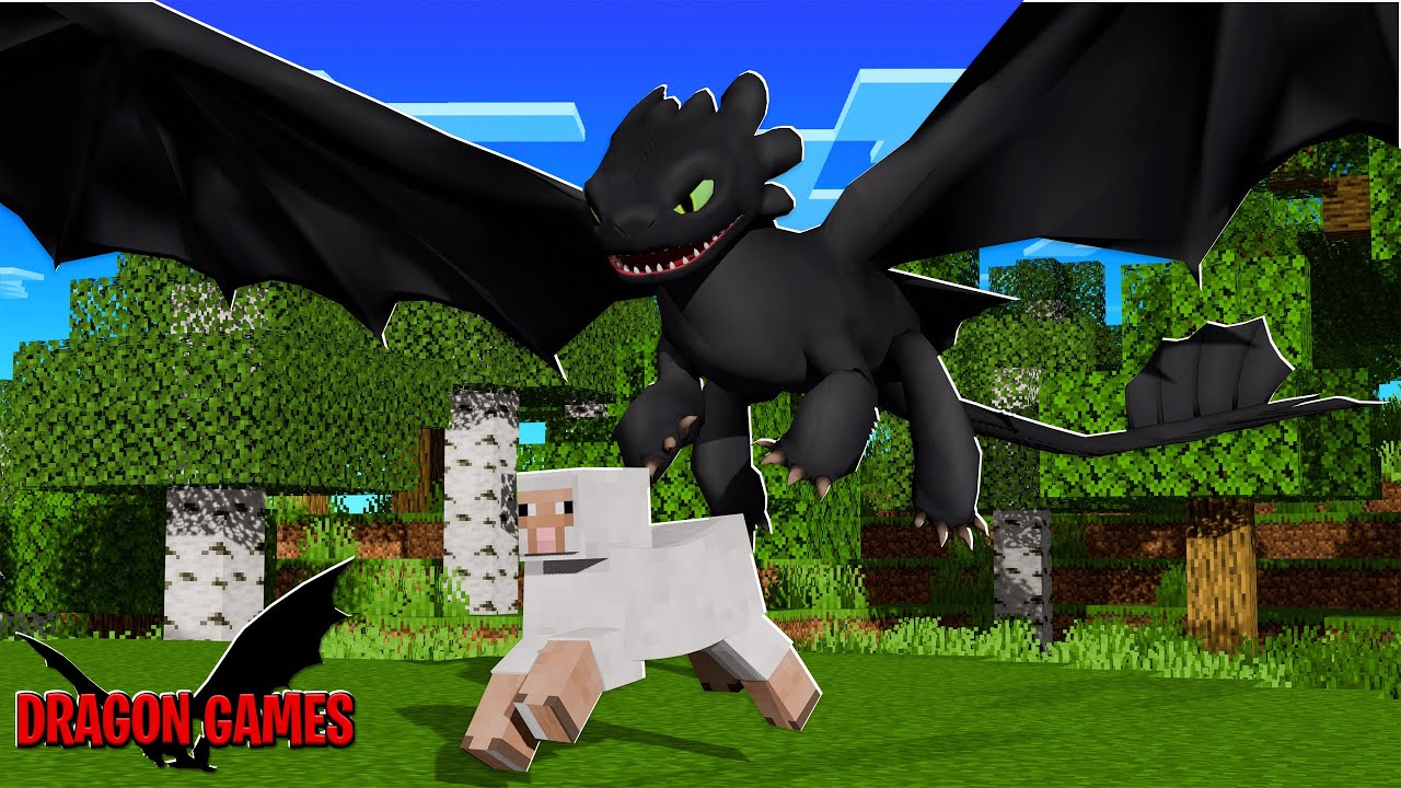 COLLECTING SHEEP with OUR DRAGONS! - Dragon Games [5] - YouTube