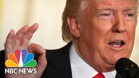 President Donald Trump's Addresses Mike Flynn, Russia, Fake News (Full Press Conference) | NBC News