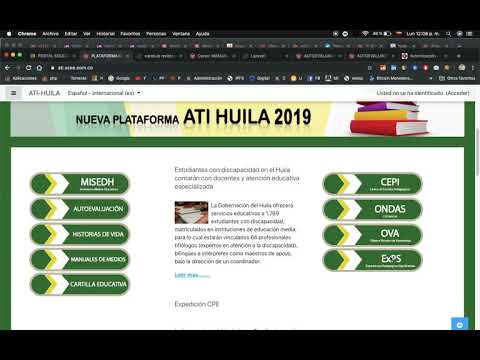 Plataforma ATI HUILA 2019