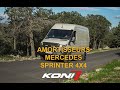 Mercedes sprinter 4x4 prparation amortisseurs koni