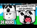 IGNORING ROBLOX FOR 24 HOURS!