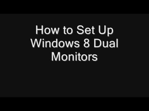 How to Set Up Dual Monitors in Windows 8 hqdefault