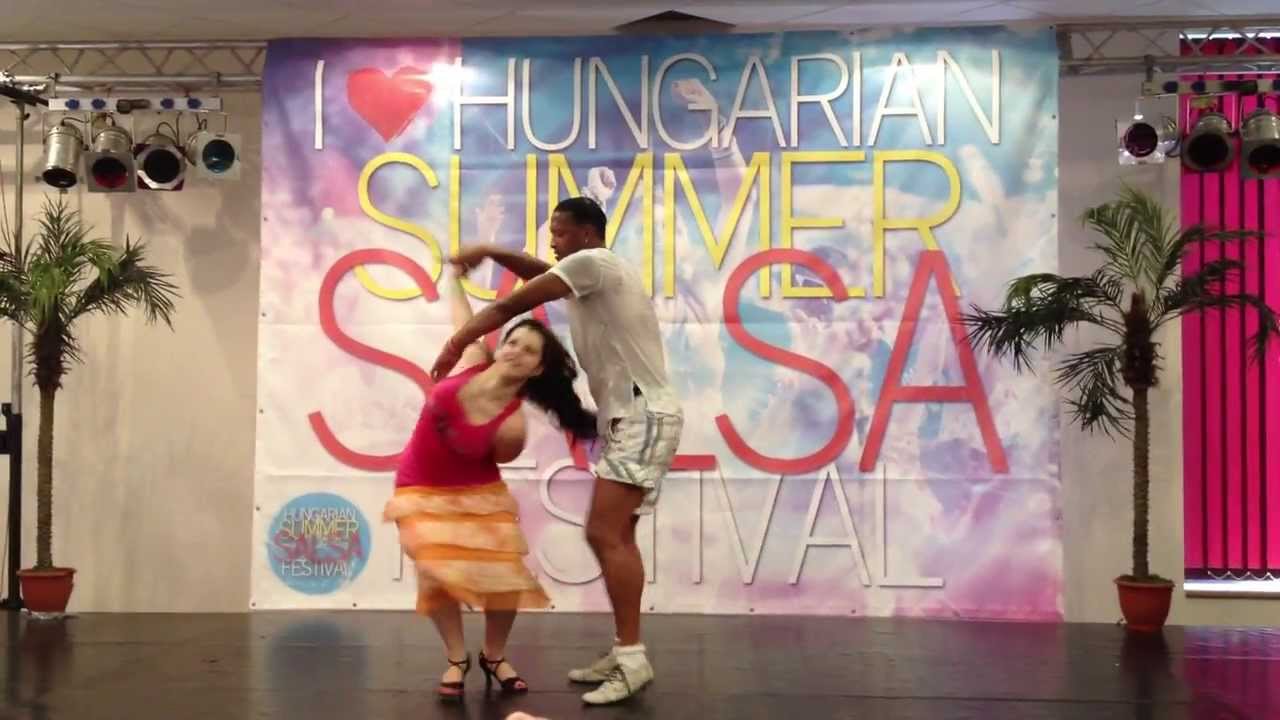 HSSF 2013 Israel Gutierrez - Salsa partnerwork - YouTube