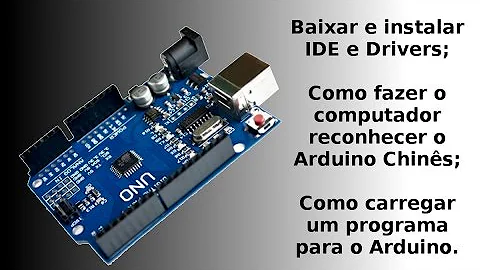 Como fazer o PC reconhecer o Arduino?