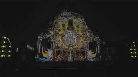 Time Paradox, Ghent Light Festival, Ghent, Belgium, 2018, Full Artwork