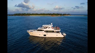 Airport Transfer by Luxury Yacht - Nomad 65 by Gulf Craft | Veligandu Island Maldives