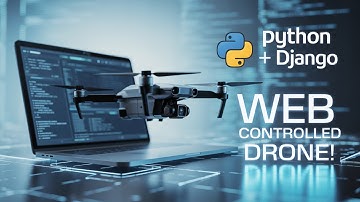 🚀 Control a Real Drone Using Django & Python | Web-Based DroneKit Project!