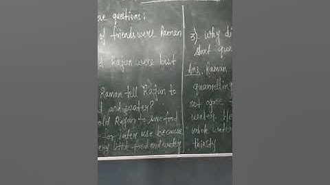 Class 4 - Moral Science - Chapter 2 , Q&A (Subjectives)