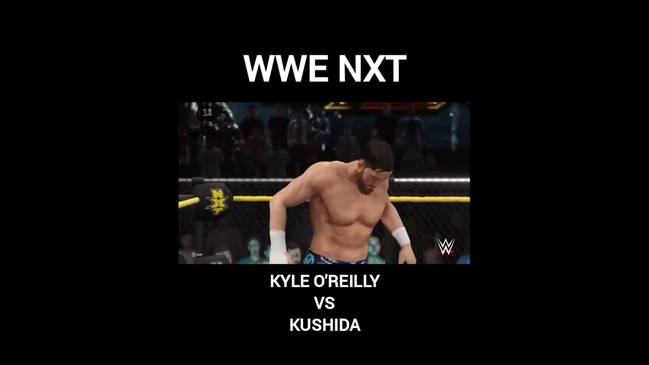 WWE NXT - Kyle O'Reilly VS Kushida