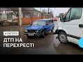 Внаслідок зіткнення двох авто у Луцьку травмувалися двоє пасажирів