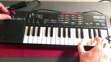 Circuit Bent SK-1.2 by Ok Housecat