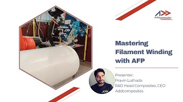 Mastering Filament Winding with Automated Fiber Placement System :A Live Demo