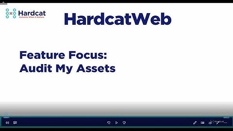 HardcatWeb – Audit My Assets