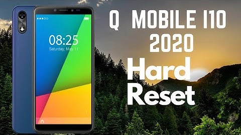 Q Mobile i10 2020 hard reset| without computer