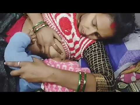 North Indian Mom Breastfeed to her child